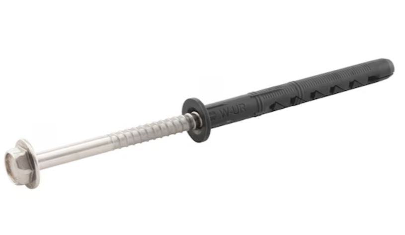 Plastic frame anchor SHARK® UR F from Würth - M10x135mm in A4