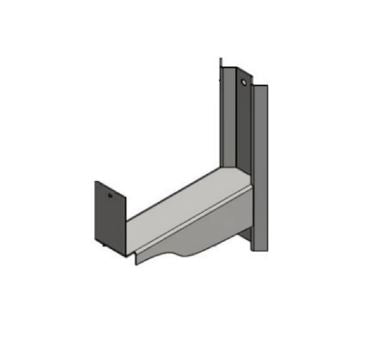 Wall bracket galvanized steel (one pair)